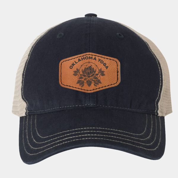 OK Yoga 111 Cap w/Patch - Navy Thumbnail